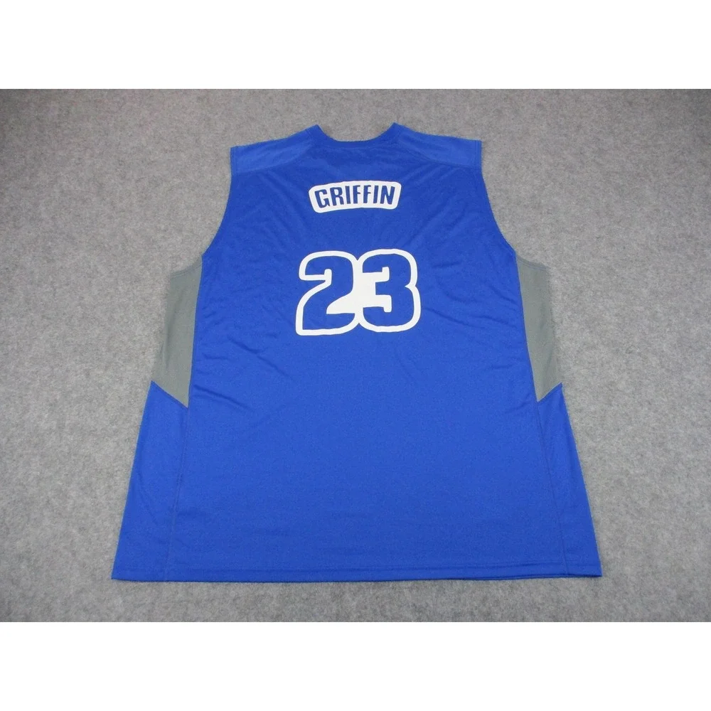 Blake Griffin Detroit Pistons Basketball Jersey Men 2XL XXL White Blue NBA Nike